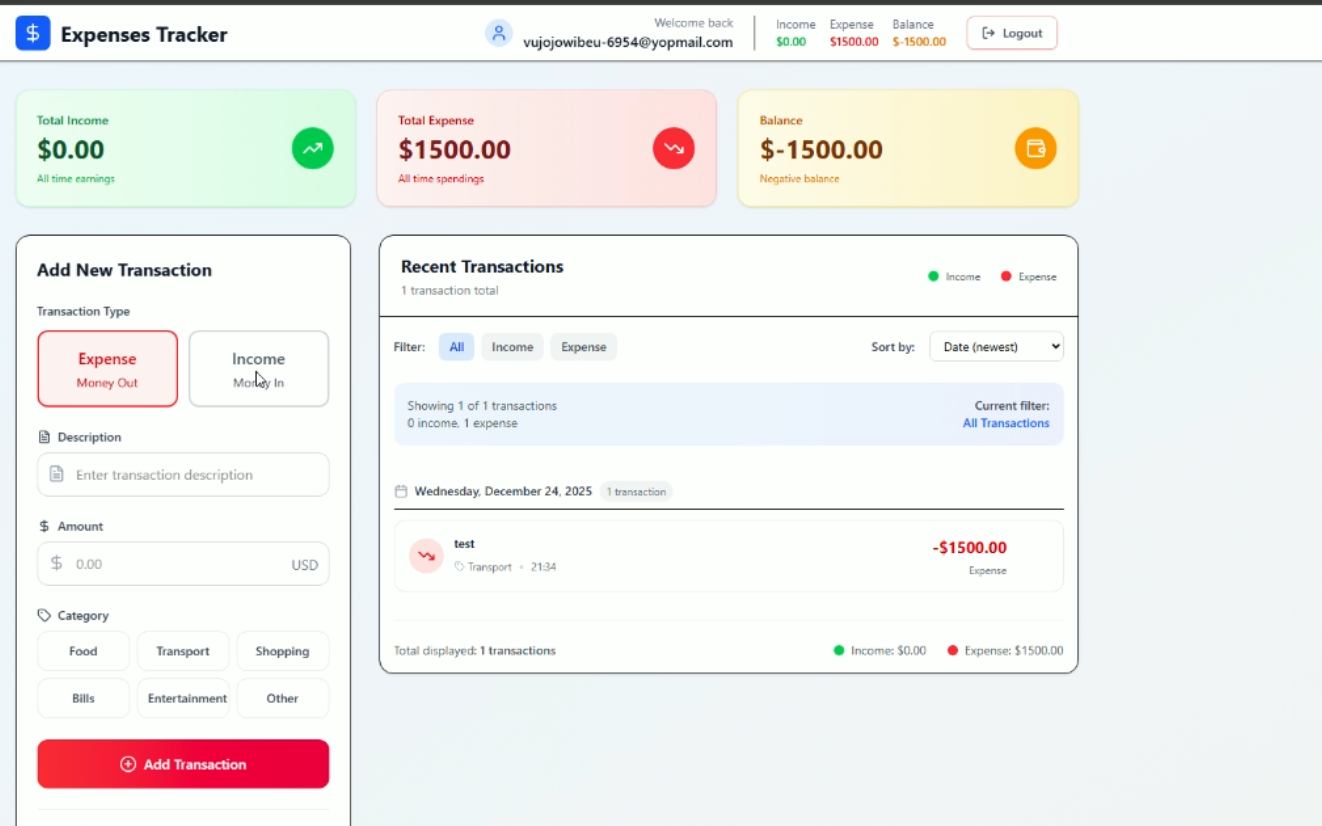 Expense Tracker